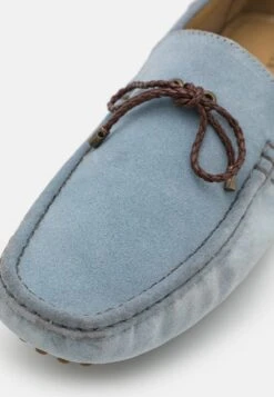 Pier One Leather - Mocassins - Blue -Schoenen Verkoop 129980675ec24134a37f91e7040c3f24
