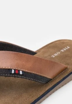 Pier One Leather - Teensandalen - Cognac -Schoenen Verkoop 1f87f71132da493d87a878e247d137ba