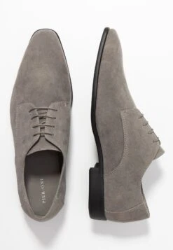 Pier One Veterschoenen - Grey 9 Pier One Veterschoenen - Grey -Schoenen Verkoop 2254045844ce450fb722fee451b3eb36