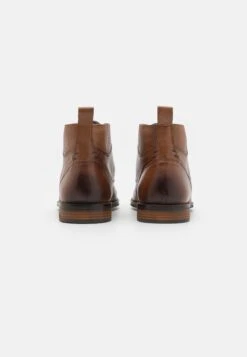 Pier One Leather - Veterboots - Cognac -Schoenen Verkoop 3f8a750305bf4f36928deb47e77a5c7b