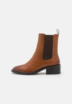 Pier One Leather- Korte Laarzen - Cognac -Schoenen Verkoop 447fbcd9dafc4968b5128bf3da6d1539