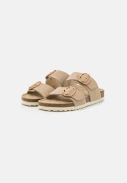 Pier One Leather - Muiltjes - Beige -Schoenen Verkoop 5e6f22e4ce4b4fad8910aecdf2f52ef9