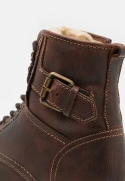 Pier One Leather - Veterboots - Brown -Schoenen Verkoop 666e3a5bf438484bbadef029d3dd5ff8