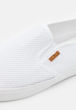 Pier One Unisex - Instappers - White -Schoenen Verkoop 7af3f76c7d3048f7ace815eb38fb78e9