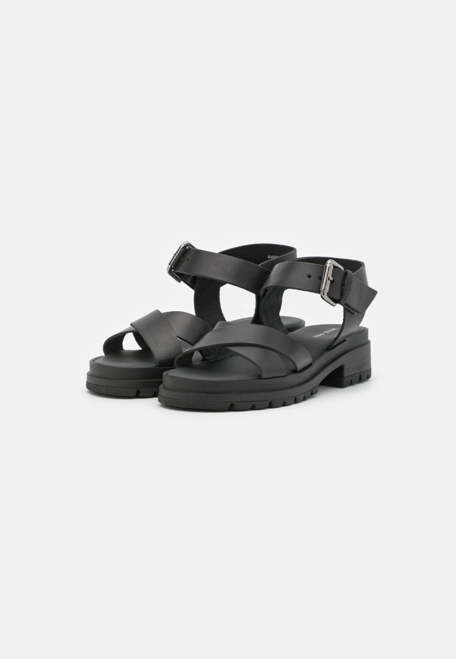 Pier One Leather - Sandalen - Black 4 Pier One Leather - Sandalen - Black - Image 2