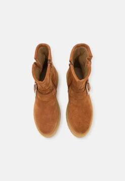 Pier One Leather - Cowboy-/Bikerlaarsjes - Cognac -Schoenen Verkoop 989fc67a2fac4f0ea7646bc4d30dab98