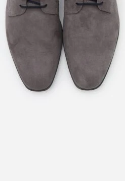 Pier One Leather - Veterschoenen - Grey -Schoenen Verkoop a0f7474e36804ee19a4dfbc56df88ce5