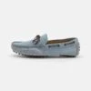 Pier One Leather - Mocassins - Blue -Schoenen Verkoop abc3cdfa856745a4b0b0a8e45f102a5d