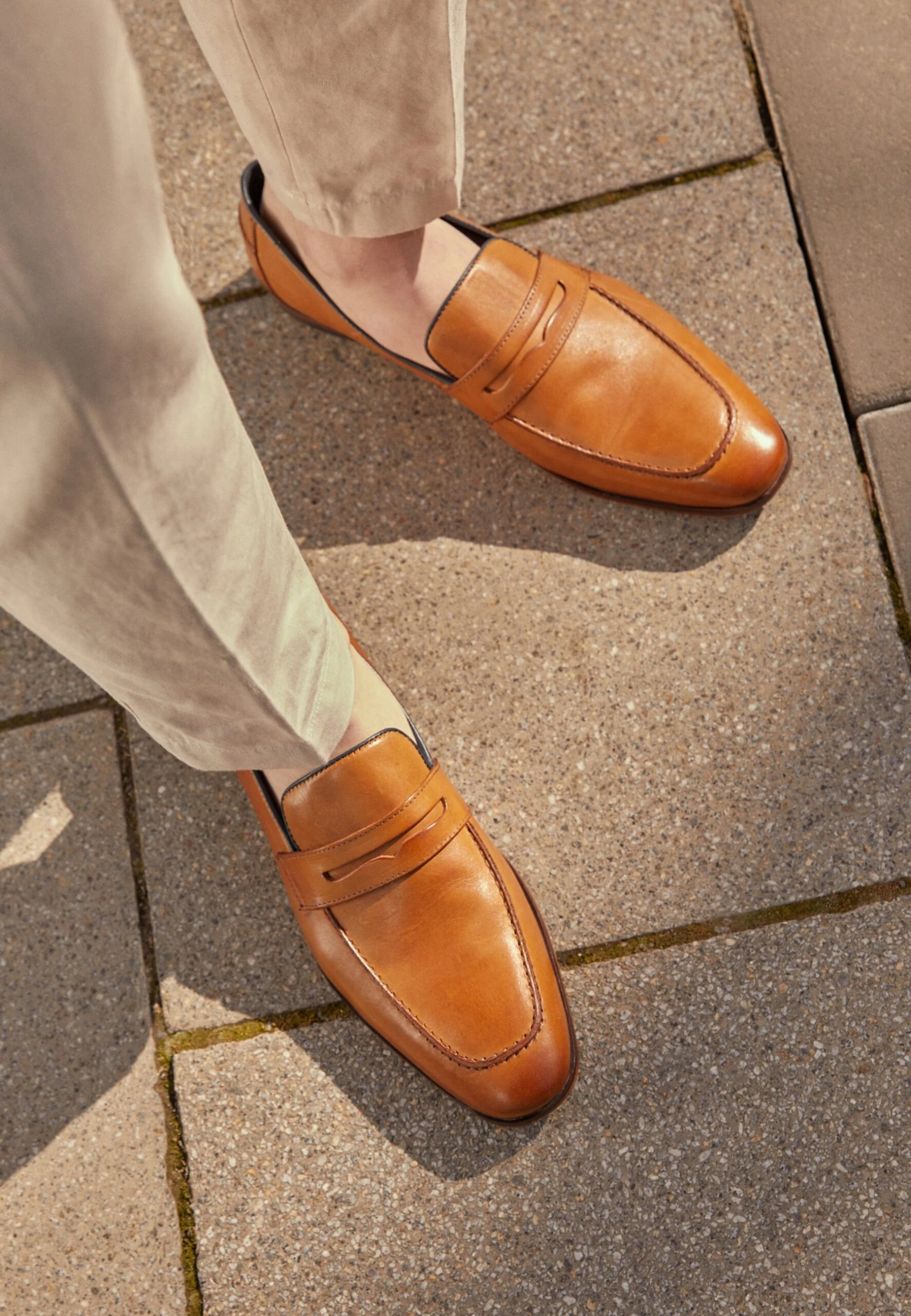 Pier One Leather - Instappers - Camel 4 Pier One Leather - Instappers - Camel - Image 2