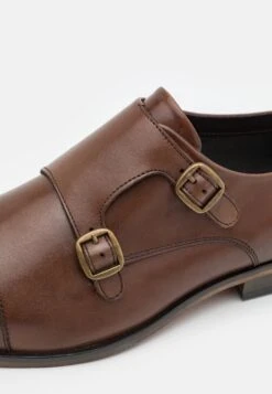 Pier One Leather - Instappers - Brown -Schoenen Verkoop c7391cff940346f289fd3580839f40d1