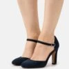 Pier One Leather- Klassieke Pumps - Dark Blue -Schoenen Verkoop cef9773650074aef90b2d6c234be4b14