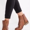 Pier One Veterboots - Brandy -Schoenen Verkoop e0212df5bd254ae6b6525f1b4ee7c672