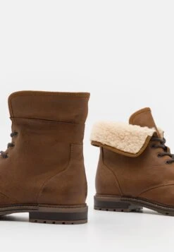 Pier One Leather - Veterboots - Camel -Schoenen Verkoop e2c4a7e582084add8007c213158ea86c