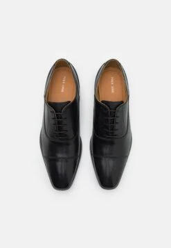 Pier One Leather- Veterschoenen - Black -Schoenen Verkoop e65f0c430cf0472d8a3d71decc7c0996