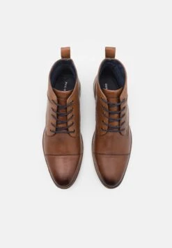 Pier One Leather - Veterboots - Cognac -Schoenen Verkoop f6cc114c9beb4e2b8ca889cdd5dce7fa