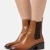 Pier One Leather- Korte Laarzen - Cognac -Schoenen Verkoop fccf88f36dab4baa8182de3325dbe3bc